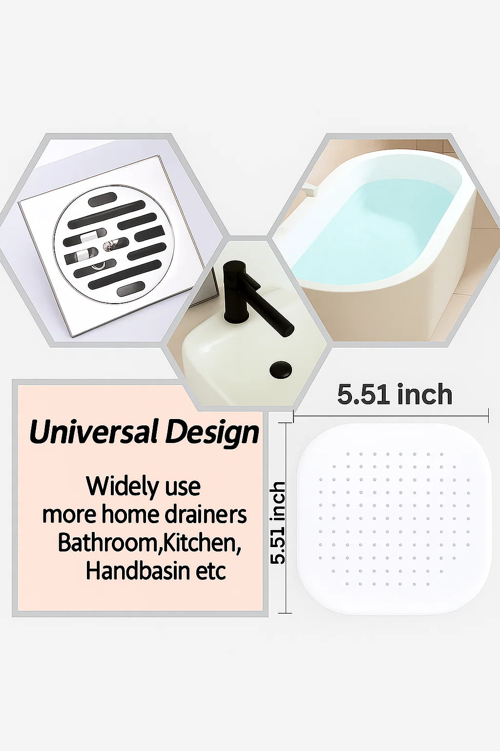 3-in-1 Kitchen Sink Strainer – Clog-Free, Odor-Free & Easy to Clean
